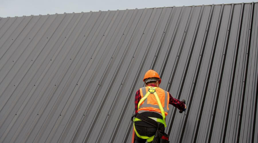 Professional metal roof installation services in Paxton, MA